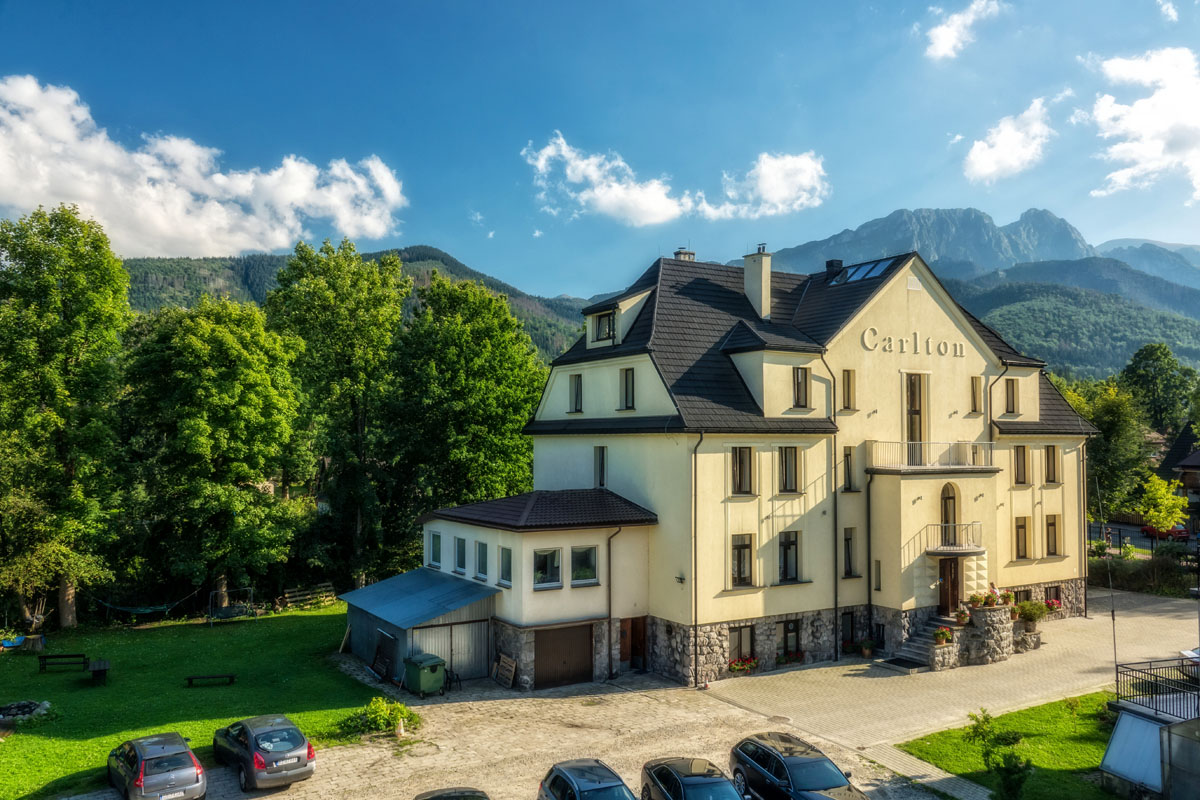 Willa Carlton Zakopane hory Tatry dovolenka v poľských horách