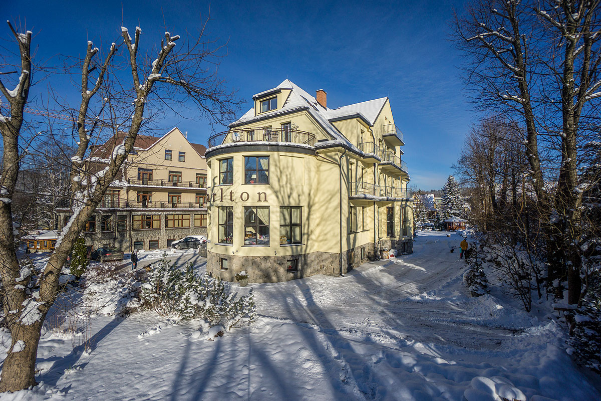 Willa Carlton Zakopane hory Tatry dovolenka v poľských horách